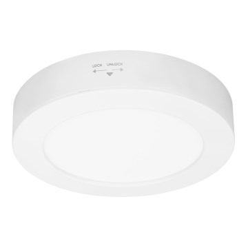 LED-Aufputz-/Einbaupanel 2-in-1 LED/12W/230V 3000/4000/6000K Ø17cm IP54 weiß