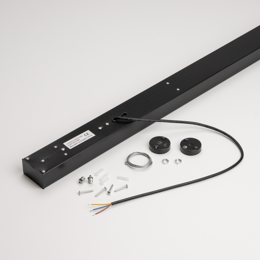 LED-Aufputz-Hängeleuchte CYNIDECO LED/12W/230V 4000K schwarz