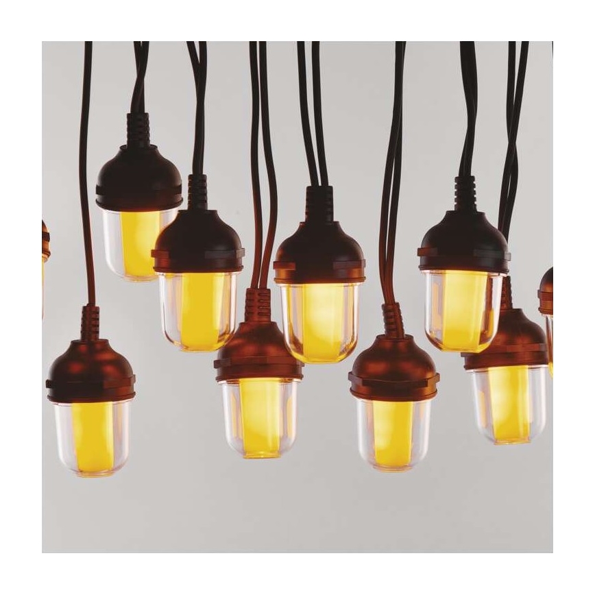 LED-Außen-Dekorations-Lichterkette 100xLED/9,5m IP44