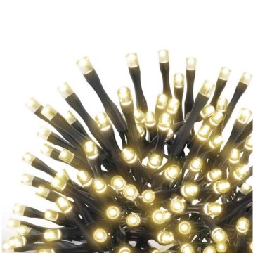 LED-Außen-Lichterkette 100xLED/15m IP44 warmweiß