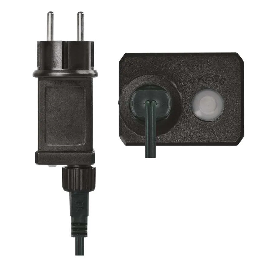 LED-Außen-Lichterkette 120 LEDs / 17 m IP44 Warmweiß