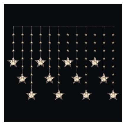 LED-Außen-Lichterkette 120xLED 3xAA 1,7 m IP44 warmweiß
