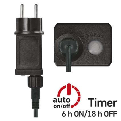 LED-Außen-Lichterkette, 180 LEDs, 23 m, IP44, warmweiß
