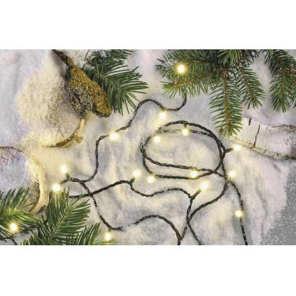 LED-Außen-Lichterkette 240xLED/8 Modi 29m IP44 warmweiß