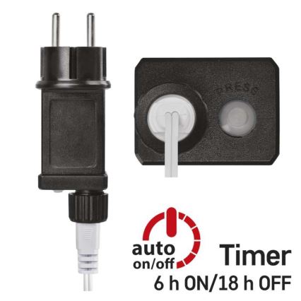 LED  Außen-Lichterkette 40xLED/9m IP44 warmweiß