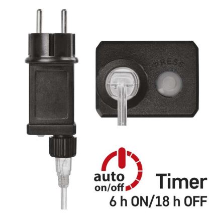 LED-Außen-Lichterkette 40×LED/9 m IP44 warmweiß