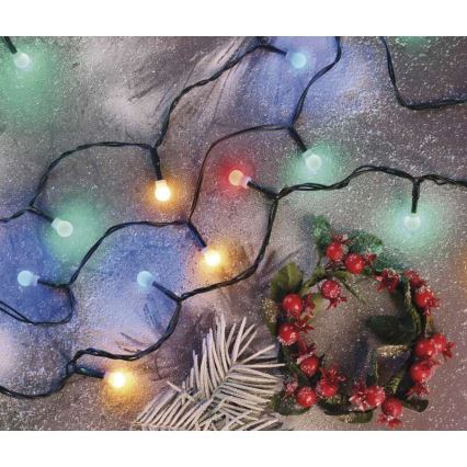 LED-Außen-Lichterkette 480 LEDs/53 m IP44 mehrfarbig