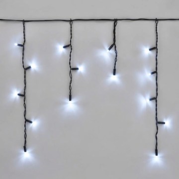 LED-Außen-Lichterkette 50xLED/3x0,4m IP44 kaltweiß