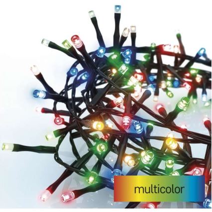 LED-Außen-Lichterkette 600 LEDs/17 m IP44 mehrfarbig