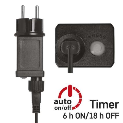 LED-Außen-Lichterkette 75xLED/12,5m IP44 kaltweiß