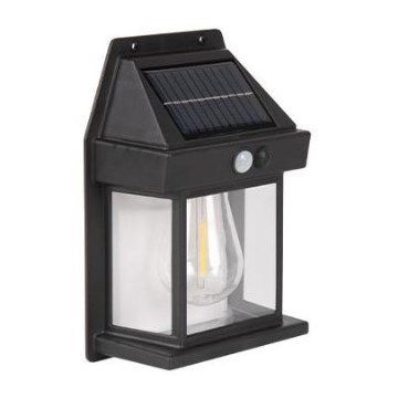 LED-Außen-Solar-Wandleuchte mit Sensor LED/1W/3,7V 1200 mAh IP65