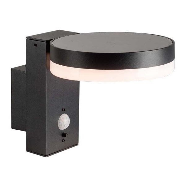 LED Außen-Solar-Wandleuchte mit Sensor LED/5,5W/3,7V 3000K IP54 2000 mAh