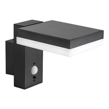 LED Außen-Solar-Wandleuchte mit Sensor LED/5,5W/3,7V 3000K IP54 2200 mAh