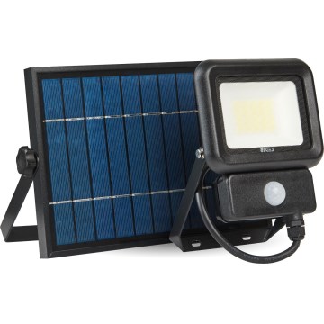 LED Außen-Solarstrahler mit Sensor LED/20W/3,7V 6500K IP65 4400 mAh