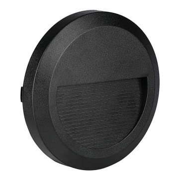 LED Außen-Treppenleuchte LED/2W/230V IP65 4000K Schwarz