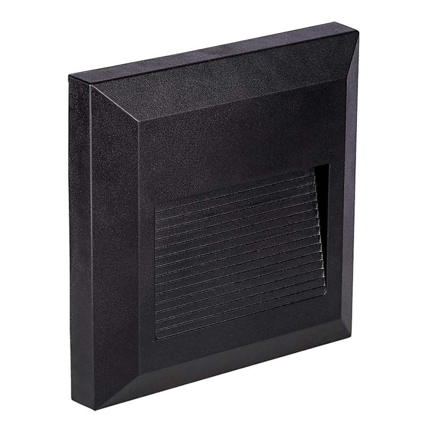 LED Außen-Treppenleuchte LED/2W/230V IP65 4000K Schwarz