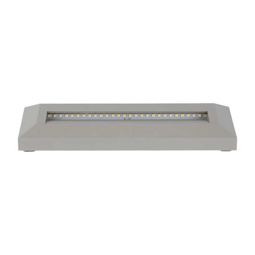 LED Außen-Treppenleuchte LED/3W/230V IP65 3000K grau