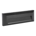 LED Außen-Treppenleuchte LED/3W/230V IP65 3000K Schwarz