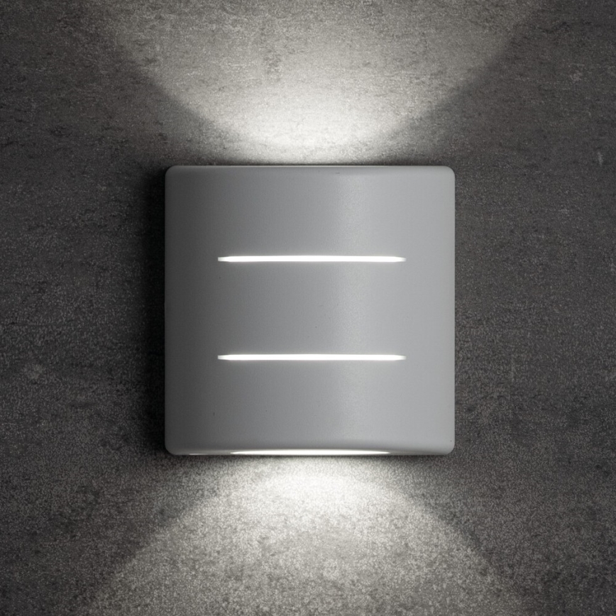 LED-Außen-Wandleuchte REFAZI LED/6W/230V IP54 weiß