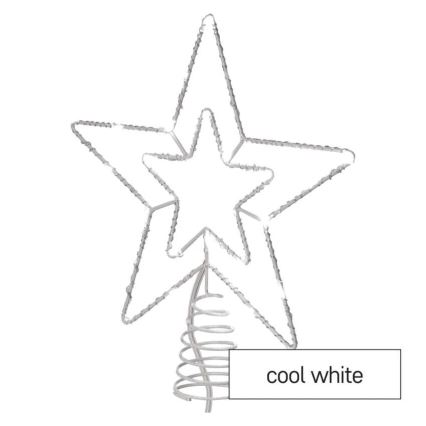 LED Außen-Weihnachtsdekoration 30xLED/4W/30V IP44 kaltweiß