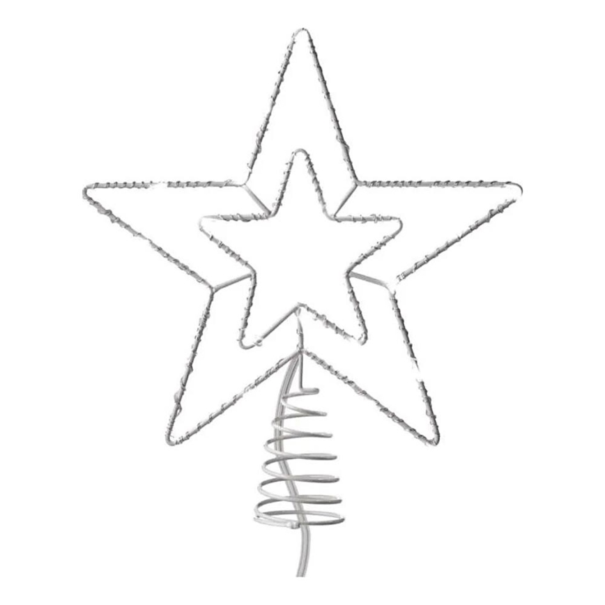 LED Außen-Weihnachtsdekoration 30xLED/4W/30V IP44 kaltweiß