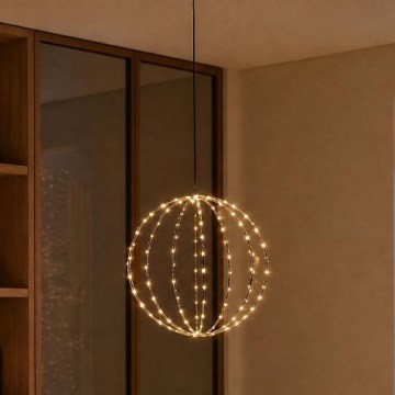 LED-Außen-Weihnachtsdekoration LED/2,1W/230V Ø 40 cm IP44 warmweiß