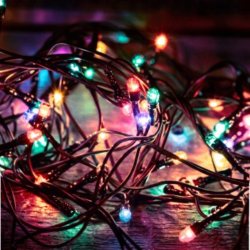LED-Außen-Weihnachtskette 1000xLED/230V 8+4 Funktionen 75 m IP44 mehrfarbig