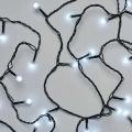 LED Außen Weihnachtskette 80xLED/8 Funktionen 13m kaltweiß IP44