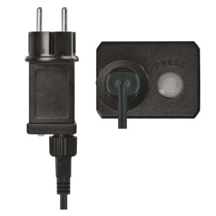 LED-Außen-Weihnachtslichterkette 120 LEDs / 17 m IP44 warmweiß