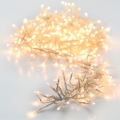 LED-Außen-Weihnachtslichterkette 1512xLED/230V/8 Funktionen 14 m IP44 warmweiß