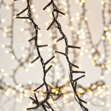 LED-Außen-Weihnachtslichterkette SNAKE 1300xLED 31,16 m IP44 warmweiß