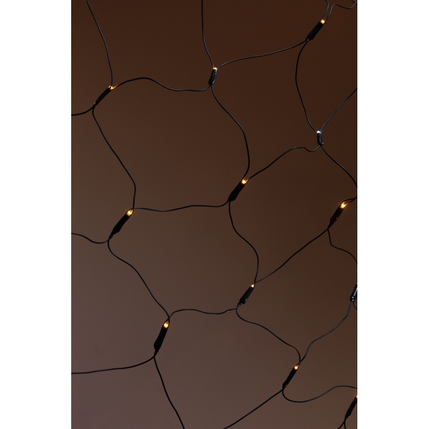 LED-Außen-Weihnachtsnetz NET 240xLED/7,2W/230V 1,5x2 m IP44 warmweiß