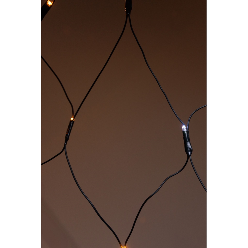LED-Außen-Weihnachtsnetz NET 240xLED/7,2W/230V 1,5x2 m IP44 warmweiß