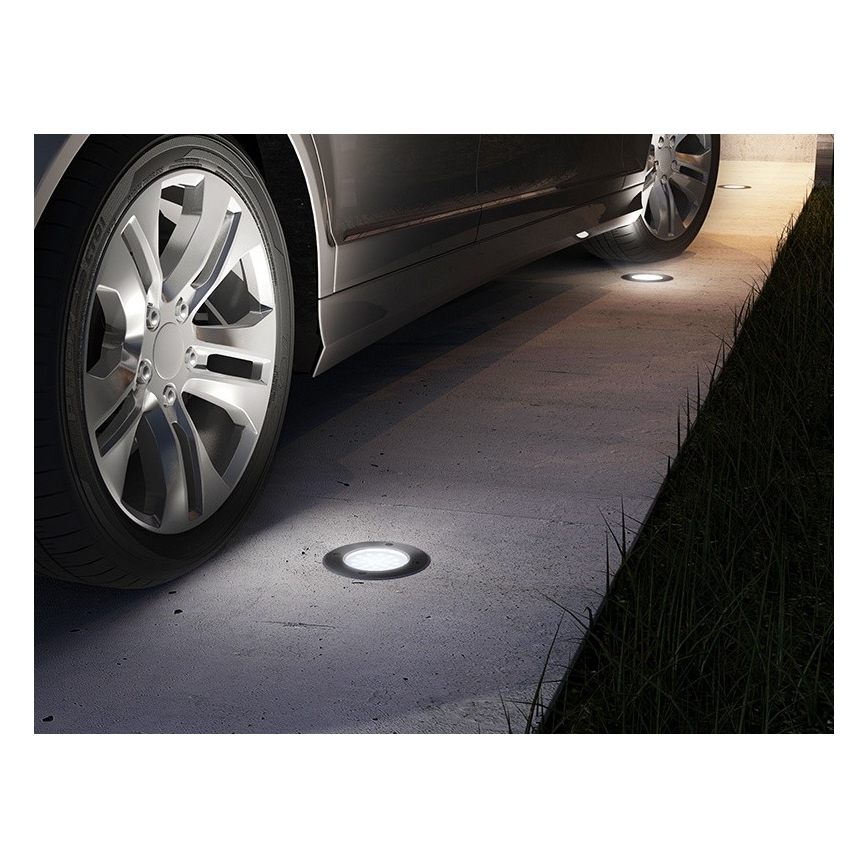 LED-Außenauffahrtsleuchte ROAD LED/0,5W/230V IP67 6000K