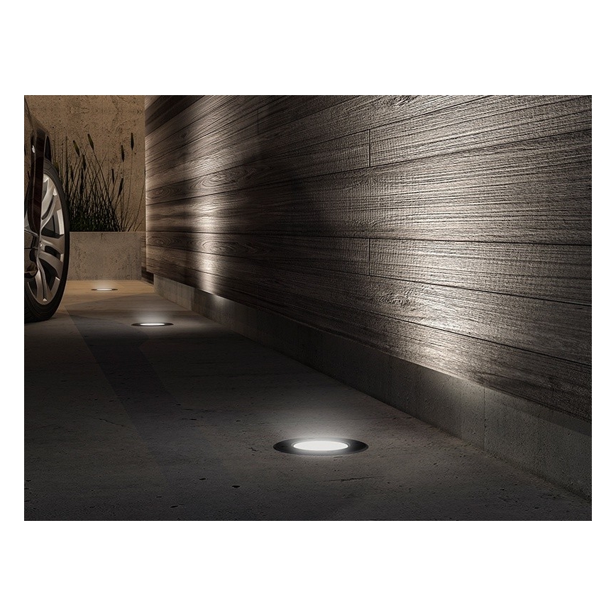 LED-Außenauffahrtsleuchte ROAD LED/0,5W/230V IP67 6000K