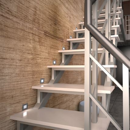 Panlux ID-B04/S - LED Außenleuchte INDEX 9 LED 1x9LED/0,5W/230V