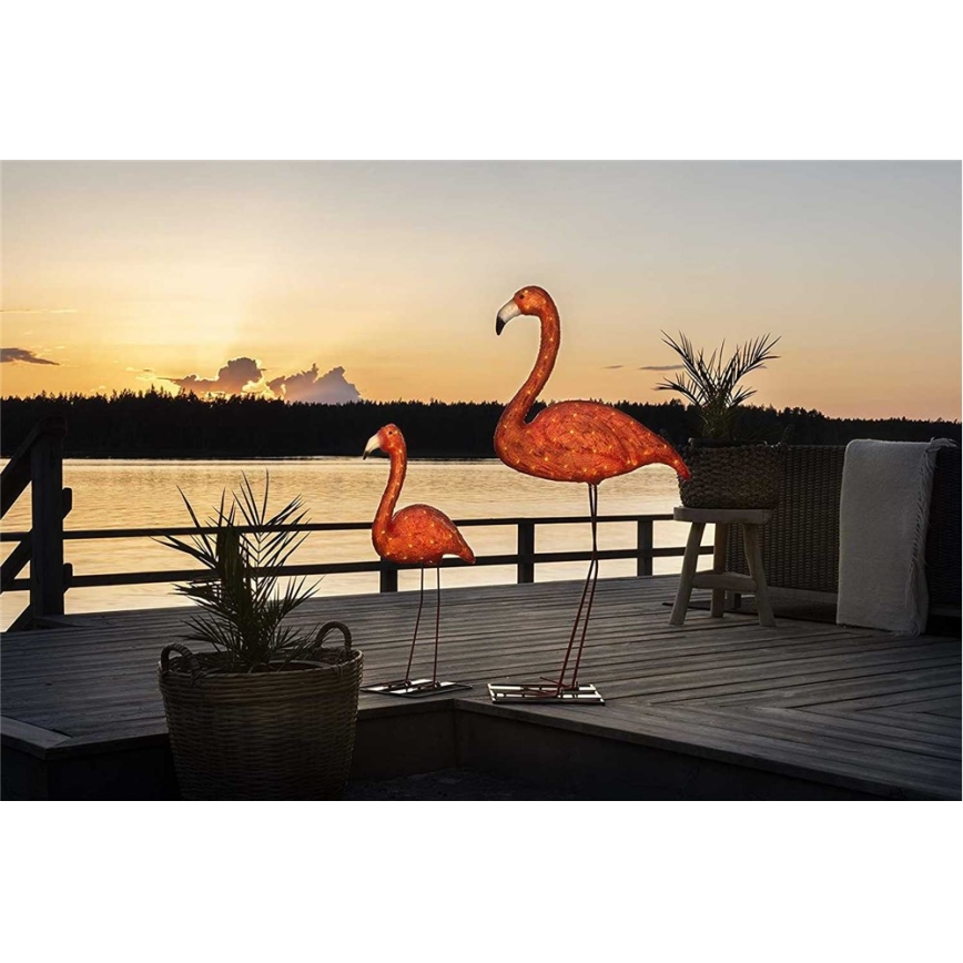 LED-Außendekoration FLAMINGO 96xLED/230V/24V IP44  Beleuchtung.de