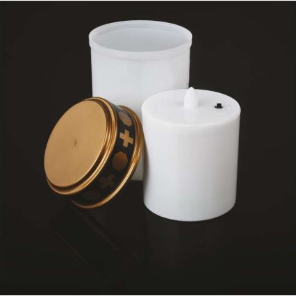 LED-Außendekoration LED/2xC IP44 weiß