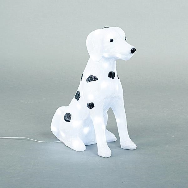 LED-Außendekoration LED/3,6W/230V IP44 kaltweiß Dalmatiner