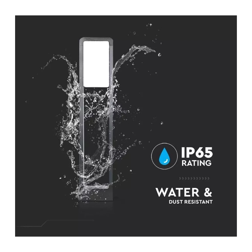 LED-Außenlampe SAMSUNG CHIP LED/10W/230V 3000K IP65 schwarz