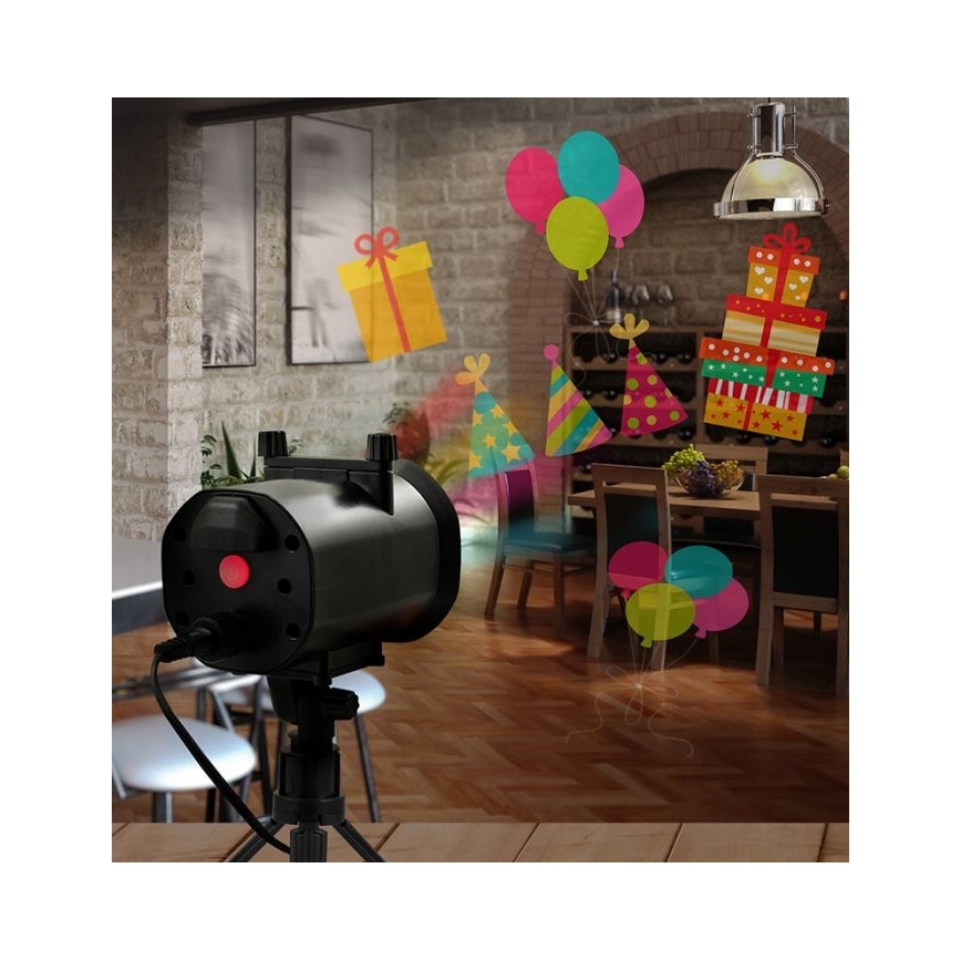 LED-Außenlaserprojektor LED/5W/230V IP44