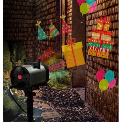 LED-Außenlaserprojektor LED/5W/230V IP44