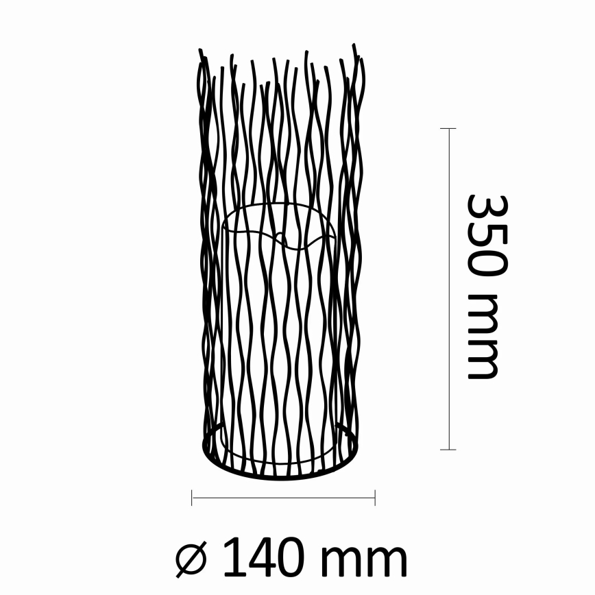 LED-Außenleuchte BORG 2xAA IP44