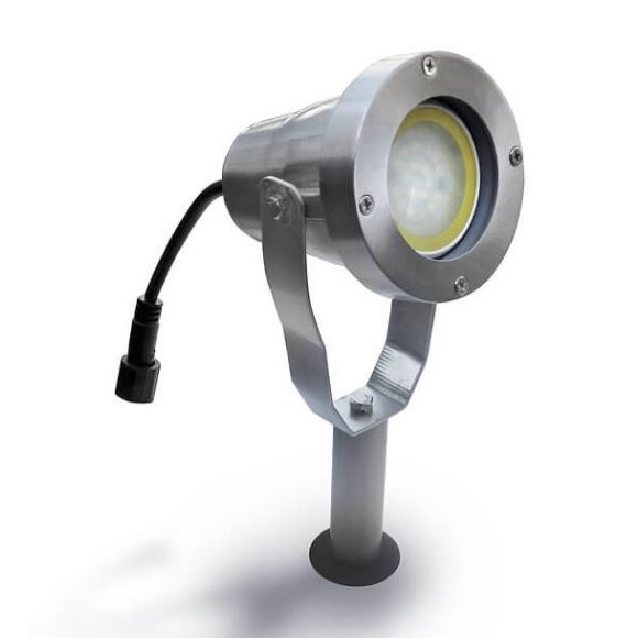 LED Außenleuchte EASY CONNECT 1xGU10/4W/230V IP67 mattchrom