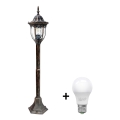 LED-Außenleuchte FLORENCJA 1xE27/10W/230V IP43