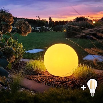 LED-Außenleuchte GLOBO 1xE27/11W/230V Ø 30 cm IP44