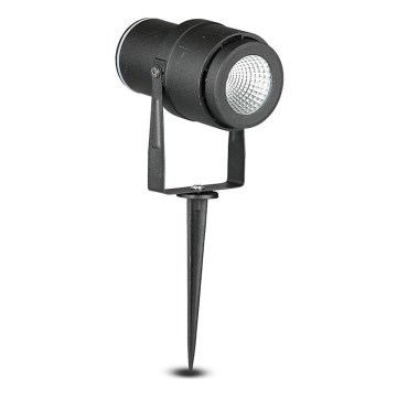 LED-Außenleuchte LED/12W/100-240V IP65 schwarz - grünes Licht