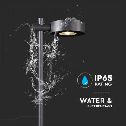 LED-Außenleuchte LED/7W/230V 4000K IP65 schwarz