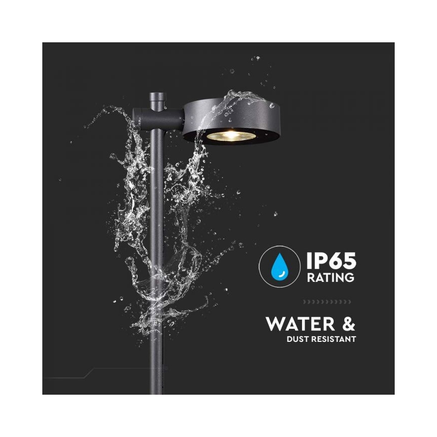 LED-Außenleuchte LED/7W/230V 4000K IP65 schwarz