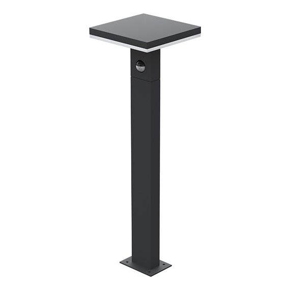 LED-Außenleuchte mit Sensor BARI LED/10W/230V 4000K 60 cm IP54 anthrazit